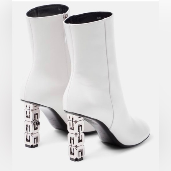 Givenchy G Cube White Booties Shoes 2023 Current $1250 - Picture 16 of 16